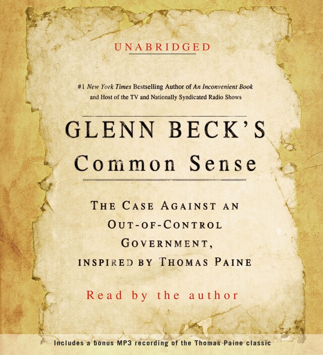 Kirjankansi teokselle Glenn Beck's Common Sense