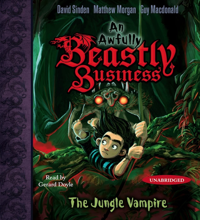 Book cover for The Jungle Vampire