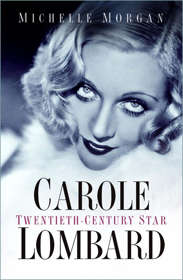 Kirjankansi teokselle Carole Lombard