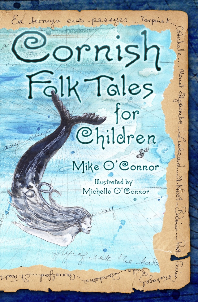 Okładka książki dla Cornish Folk Tales for Children