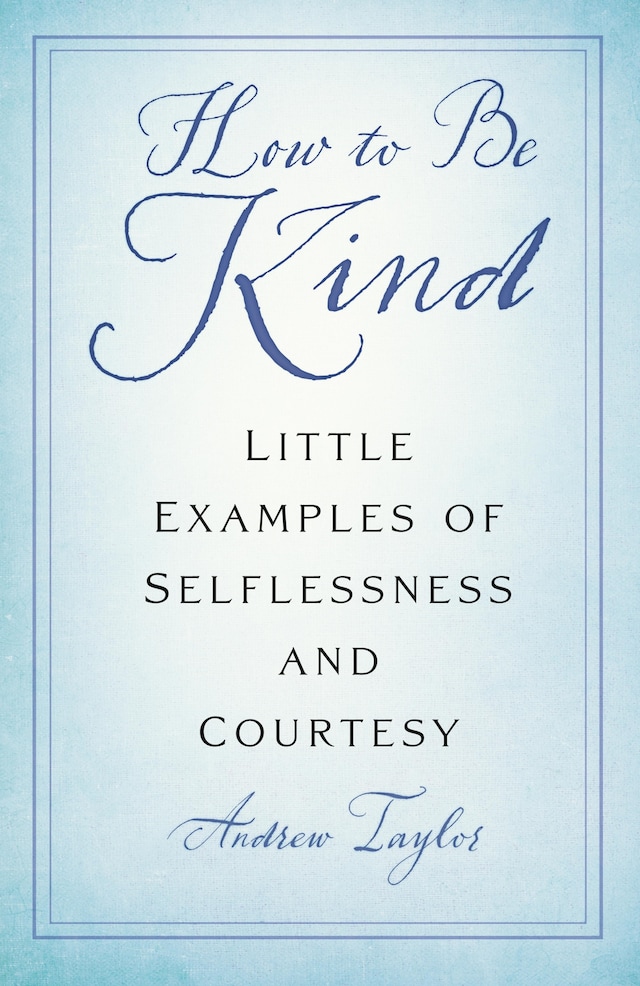 Book cover for How to Be Kind