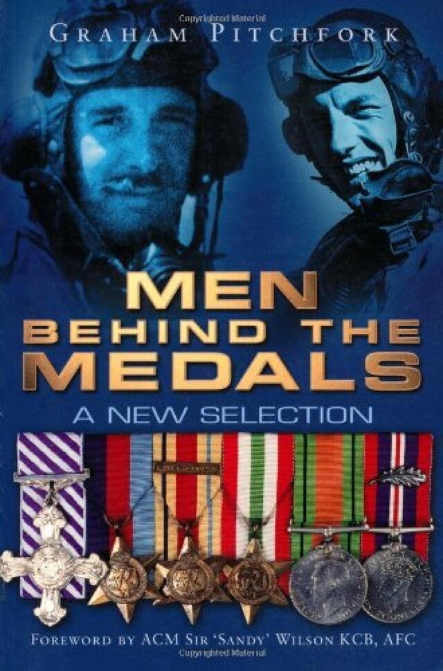 Book cover for Men Behind the Medals