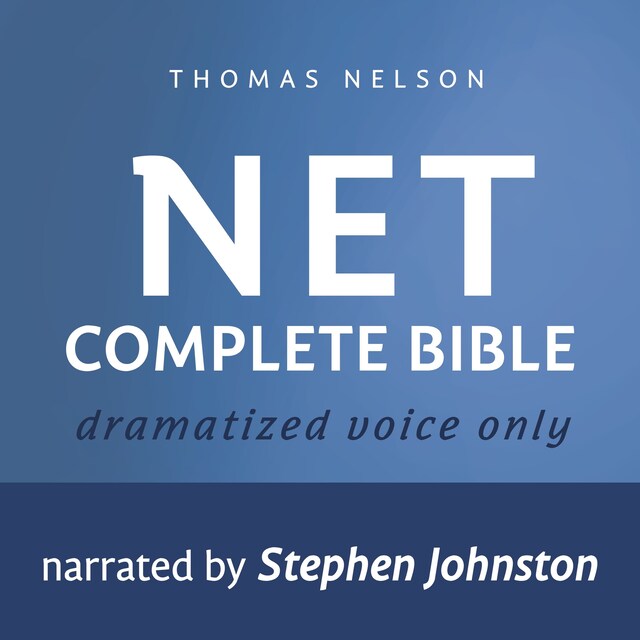 Couverture de livre pour Audio Bible - New English Translation, NET: Complete Bible