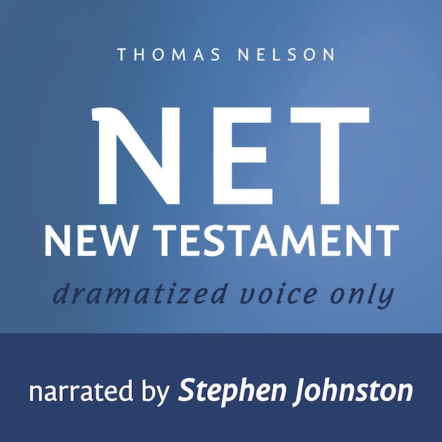 Book cover for Audio Bible - New English Translation, NET: New Testament