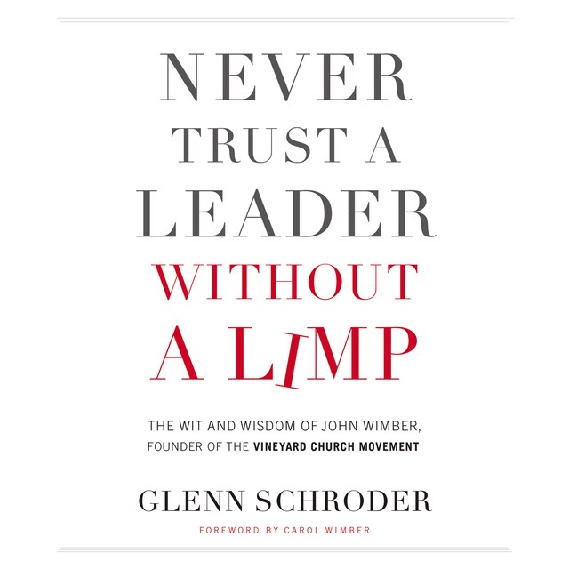 Buchcover für Never Trust a Leader Without a Limp