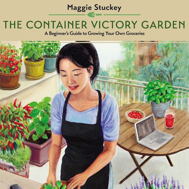 Book cover for The Container Victory Garden