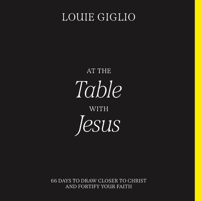 Book cover for At the Table with Jesus