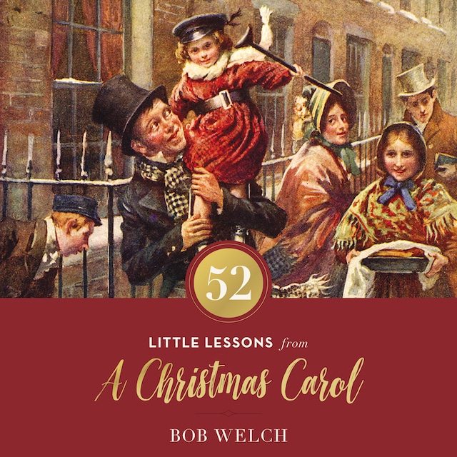 Couverture de livre pour 52 Little Lessons from A Christmas Carol