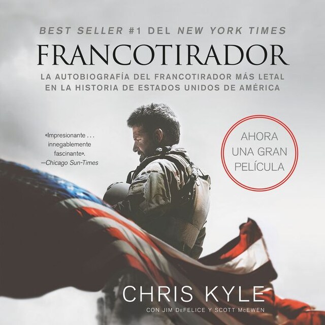 Book cover for Francotirador (American Sniper - Spanish Edition)