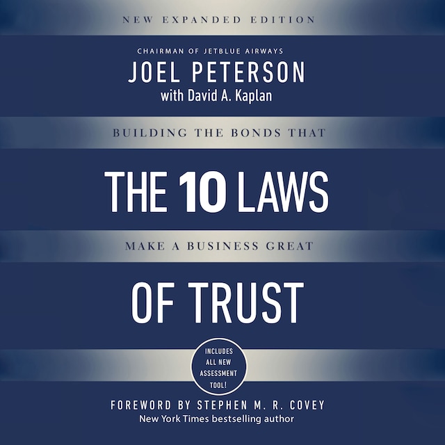 Kirjankansi teokselle The 10 Laws of Trust