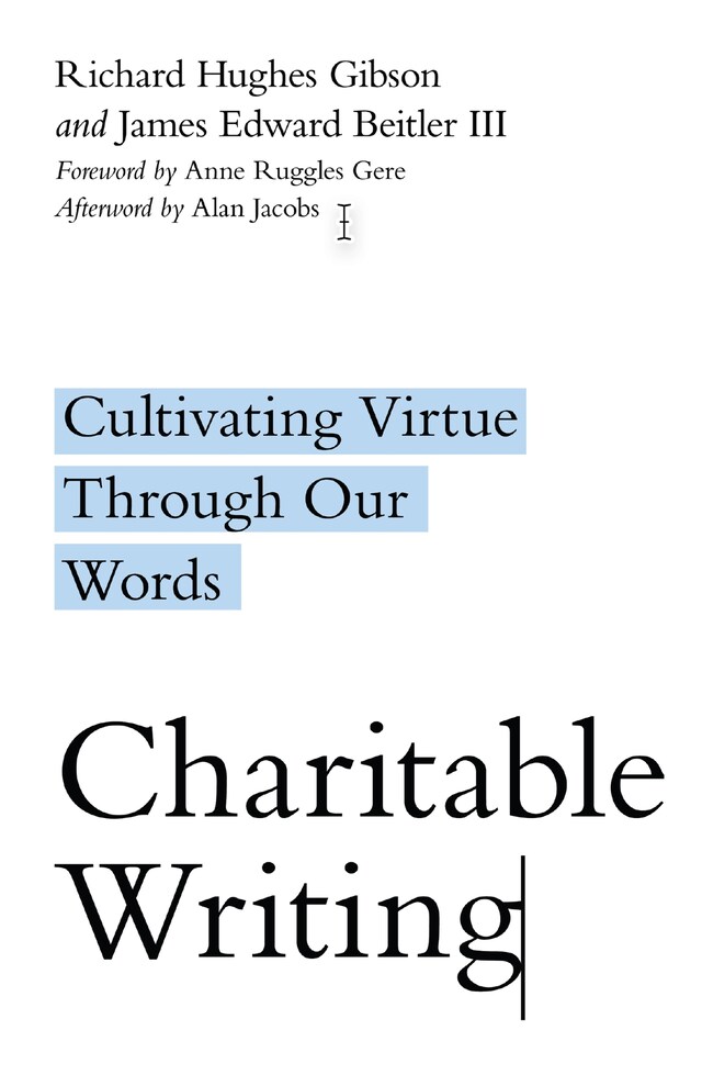 Buchcover für Charitable Writing