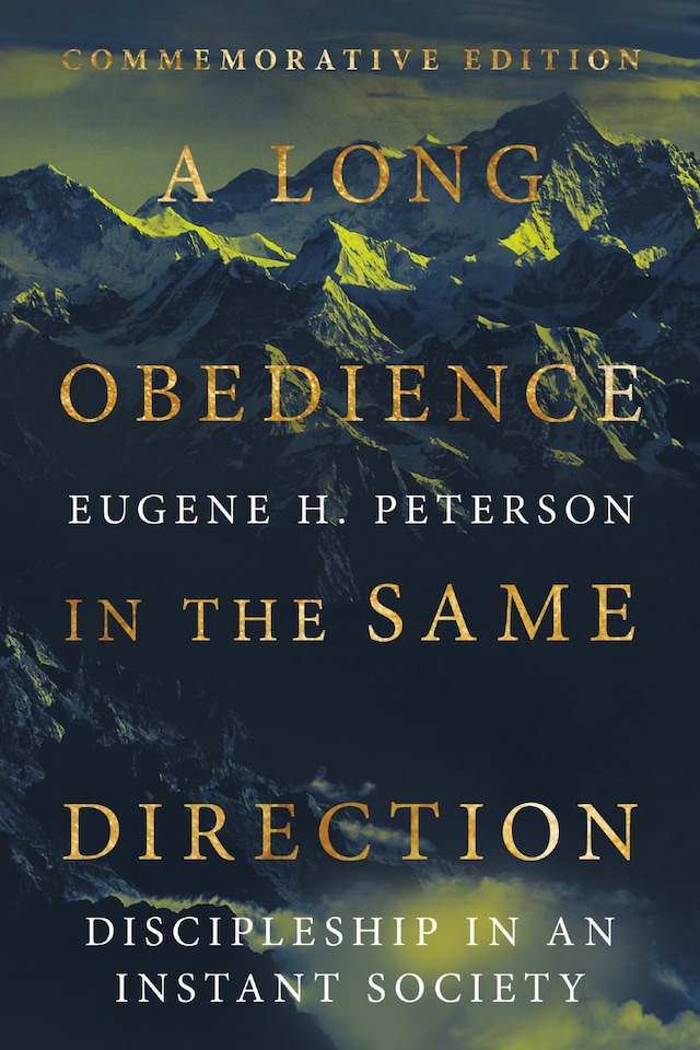 Book cover for A Long Obedience in the Same Direction