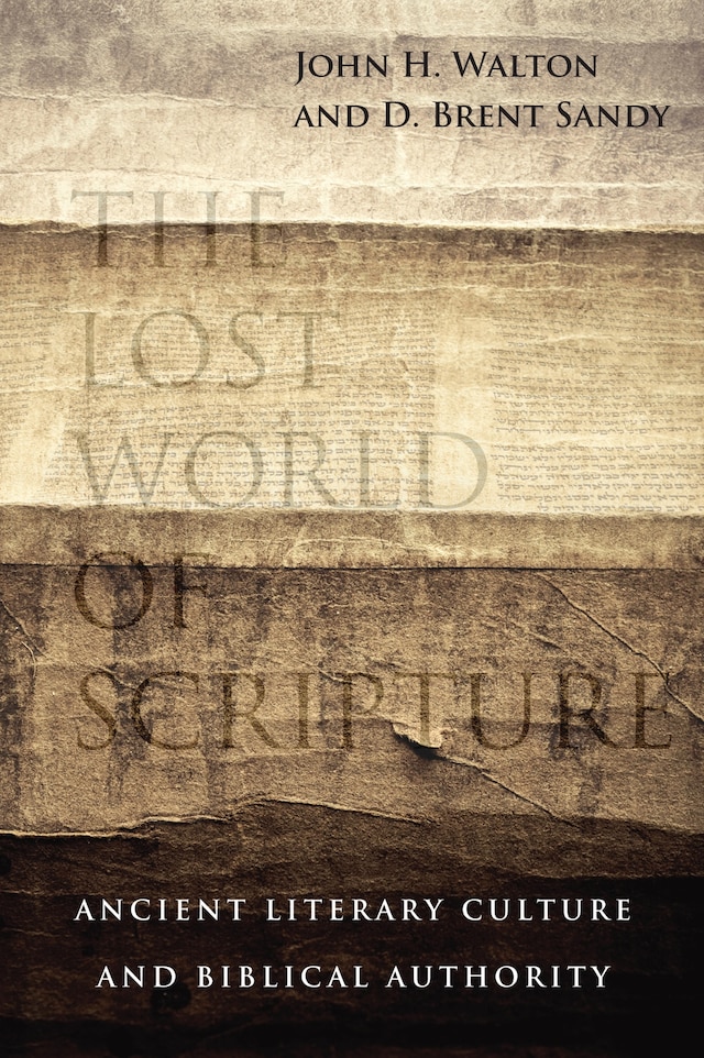 Book cover for The Lost World of Scripture