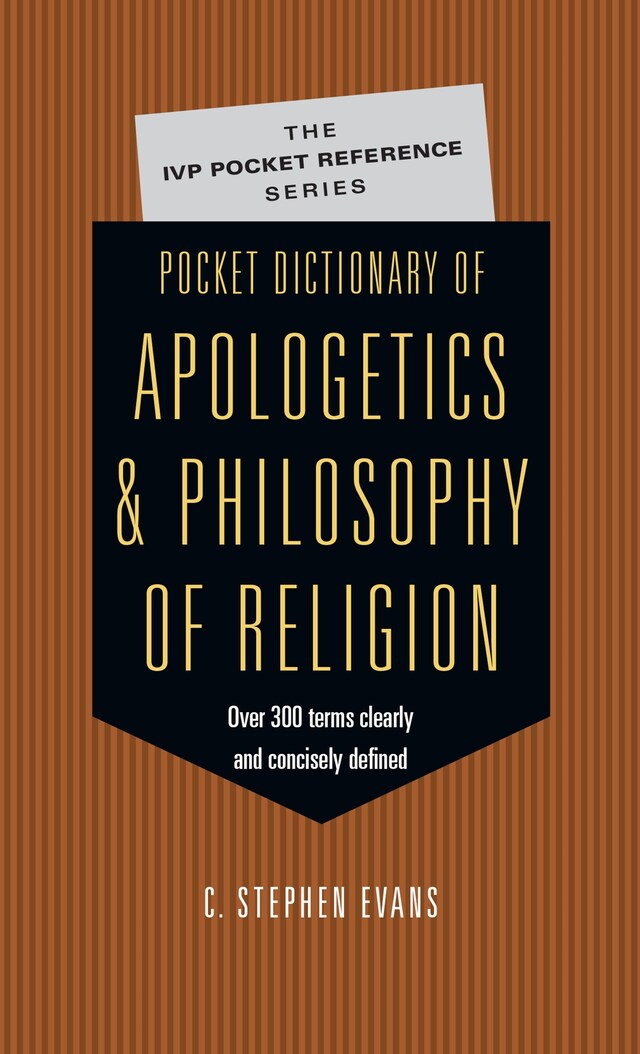 Boekomslag van Pocket Dictionary of Apologetics & Philosophy of Religion