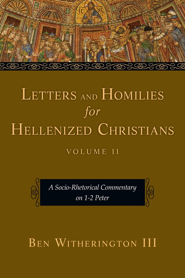 Book cover for Letters and Homilies for Hellenized Christians