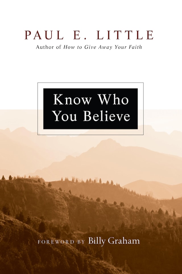 Copertina del libro per Know Who You Believe