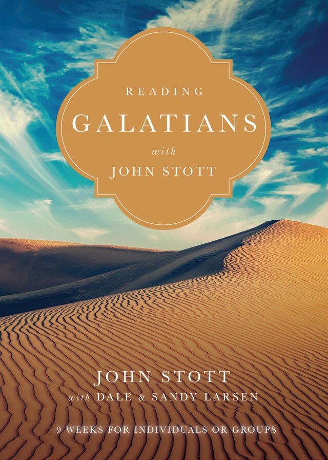 Buchcover für Reading Galatians with John Stott