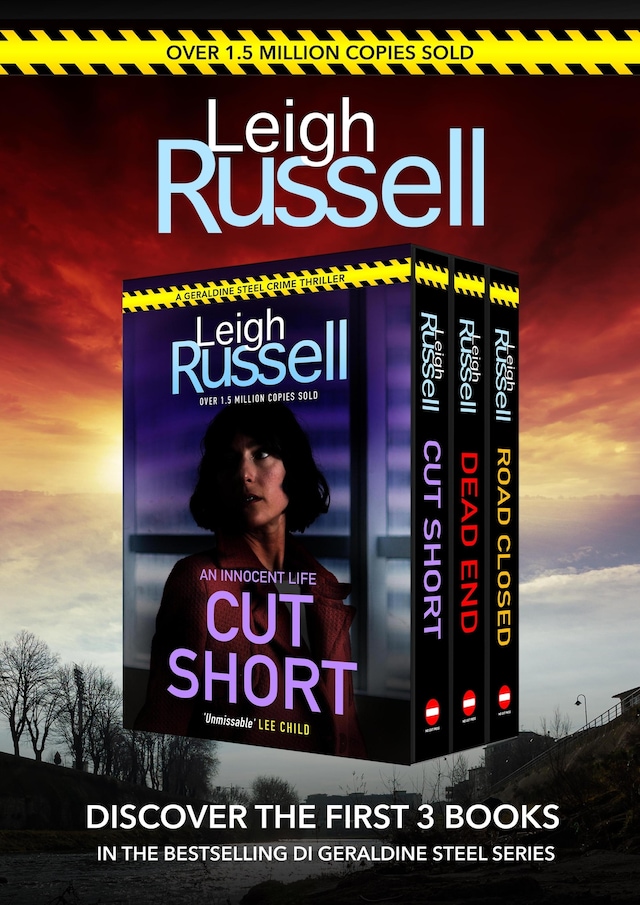 Bokomslag för Leigh Russell Collection - Books 1-3 in the bestselling DI Geraldine Steel series