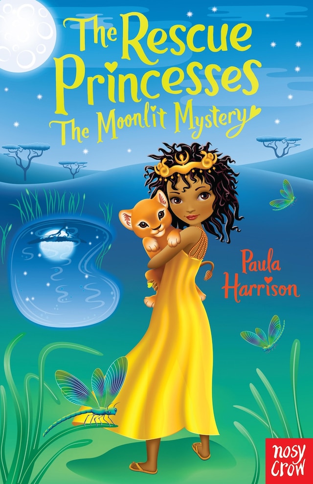 Book cover for The Rescue Princesses: The Moonlit Mystery