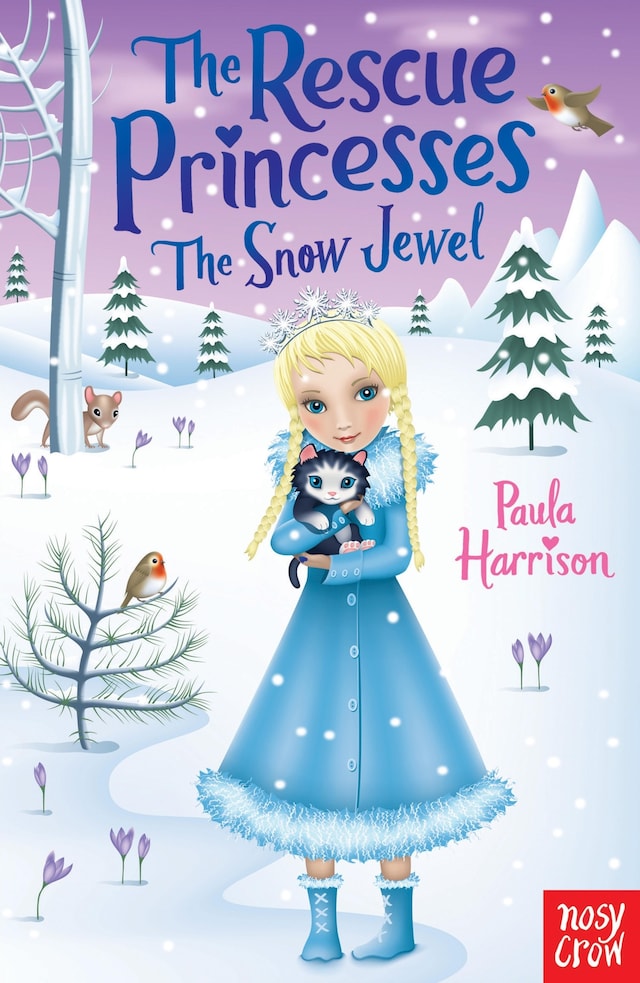 Portada de libro para The Rescue Princesses: The Snow Jewel