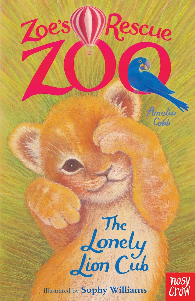 Book cover for Zoe's Rescue Zoo: The Lonely Lion Cub