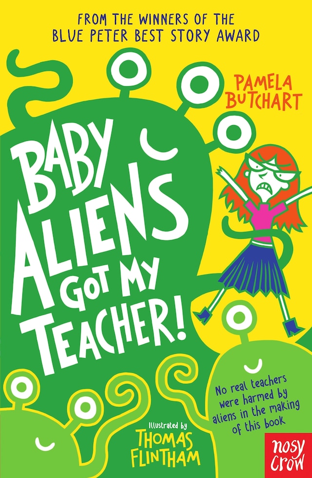 Book cover for Baby Aliens Got My Teacher