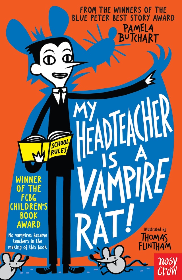 Book cover for My Headteacher is a Vampire Rat