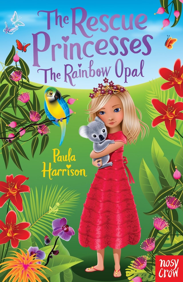 Book cover for The Rescue Princesses: The Rainbow Opal