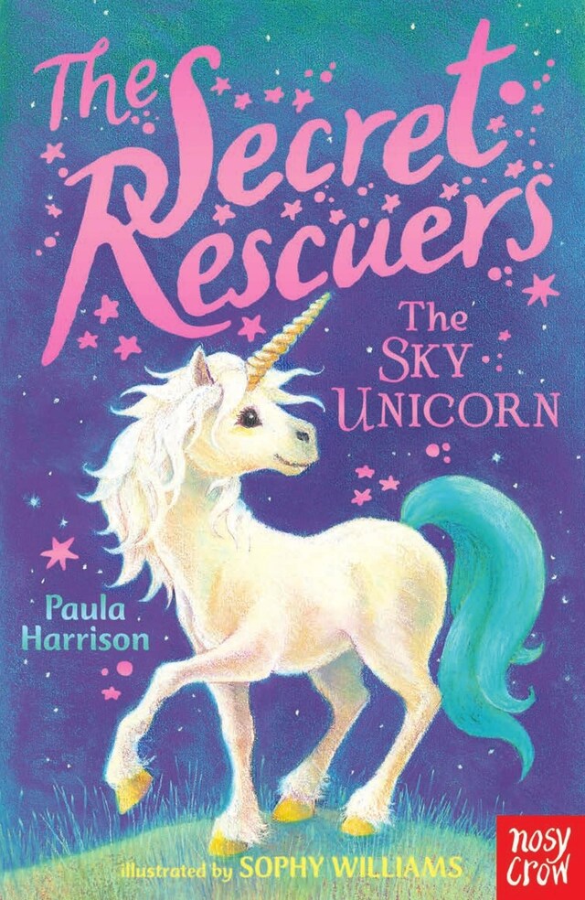 Portada de libro para The Secret Rescuers: The Sky Unicorn
