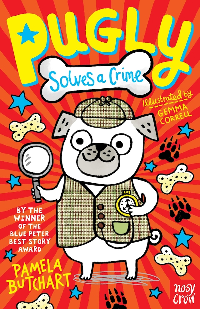 Book cover for Pugly Solves a Crime