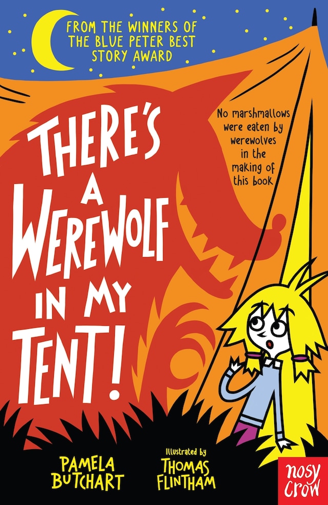 Book cover for There's a Werewolf In My Tent!