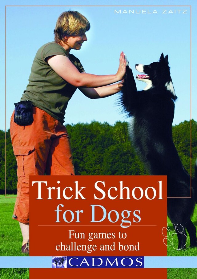 Couverture de livre pour Trick School for Dogs