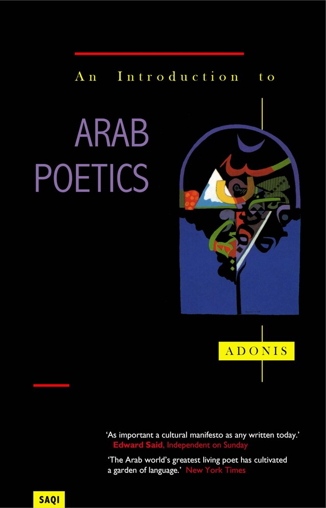 Book cover for An Introduction to Arab Poetics