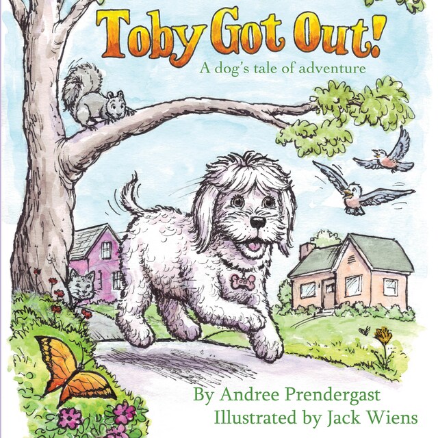 Boekomslag van "Toby Got Out"!