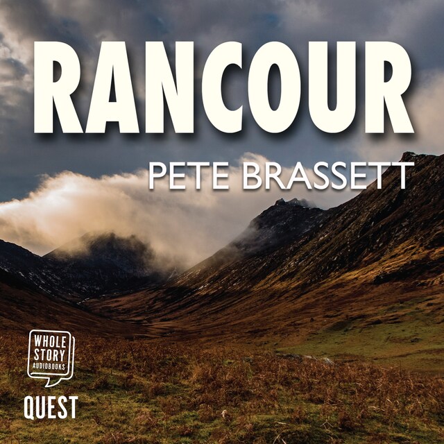 Book cover for Rancour: A gripping murder mystery set on the west coast of Scotland