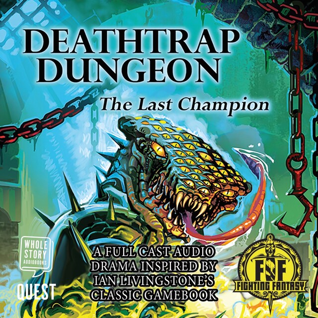 Book cover for Deathtrap Dungeon: The Last Champion