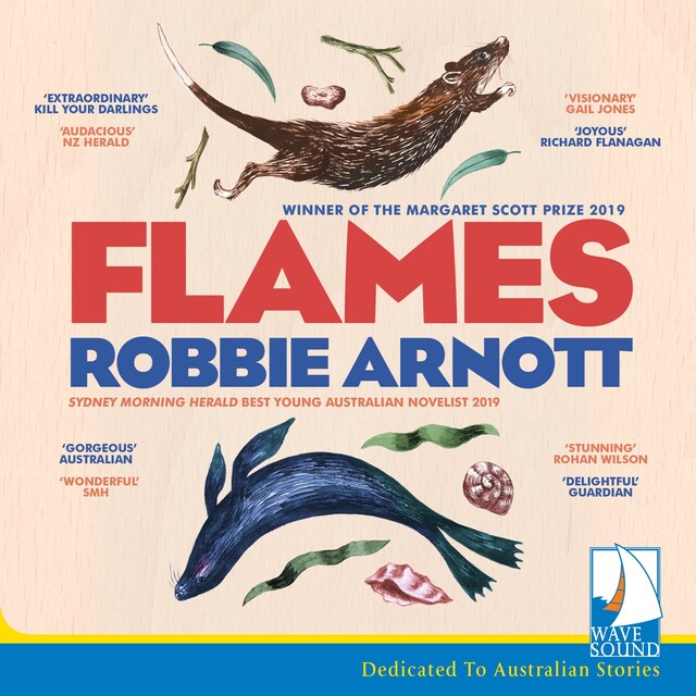 Book cover for Flames