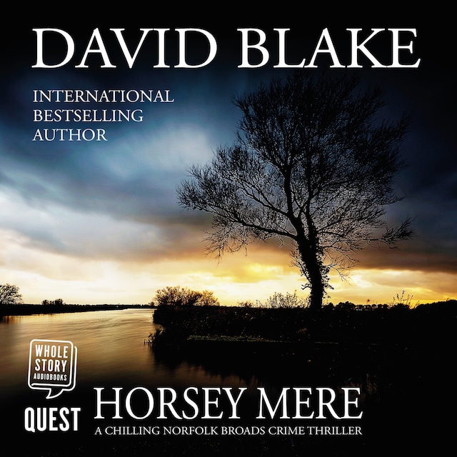 Book cover for Horsey Mere: A chilling Norfolk Broads crime thriller