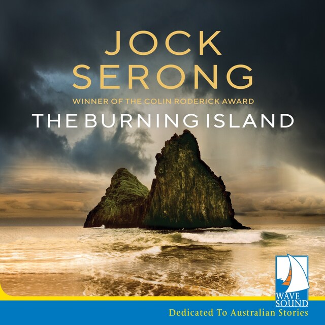 Book cover for The Burning Island