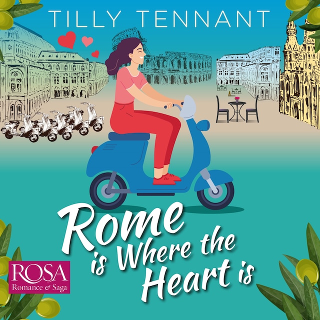 Book cover for Rome is where the Heart is