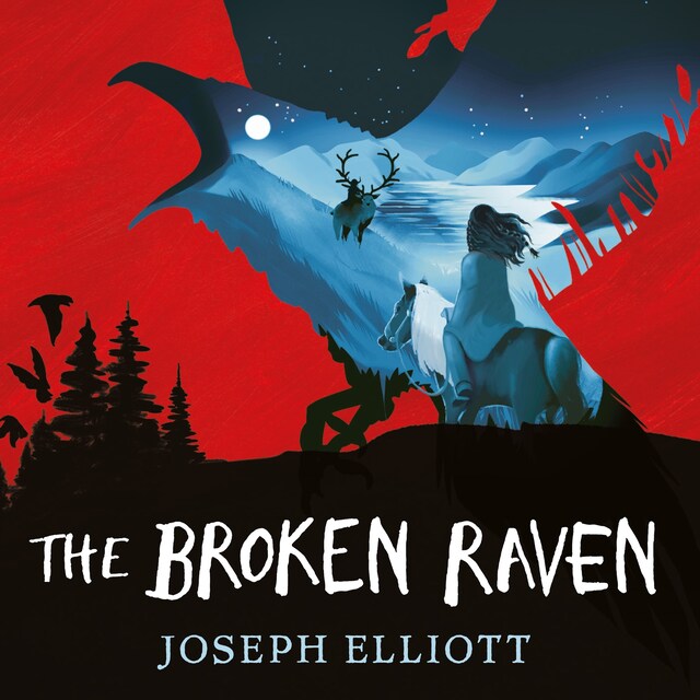 Book cover for The Broken Raven