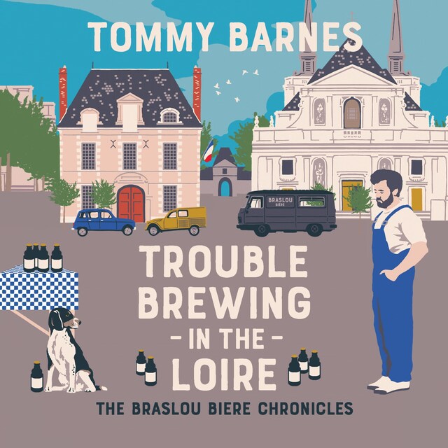 Book cover for Trouble Brewing in the Loire