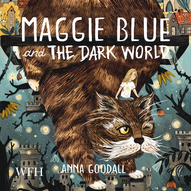 Book cover for Maggie Blue and the Dark World