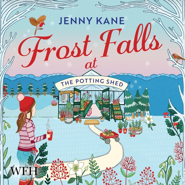 Book cover for Frost Falls At The Potting Shed