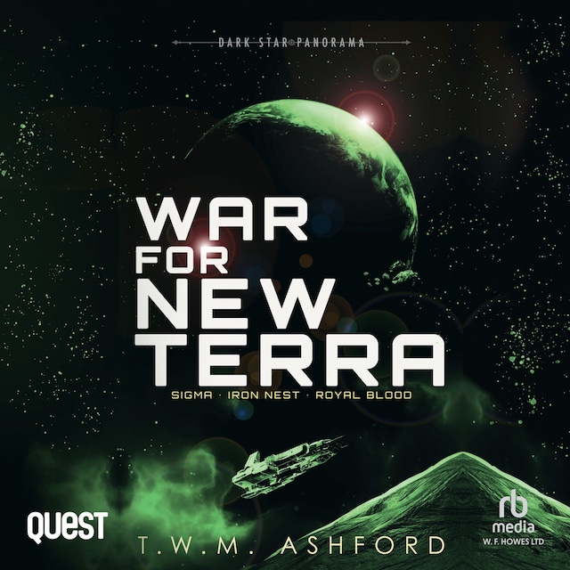 Bogomslag for War for New Terra Books 1-3