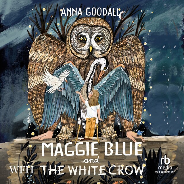 Book cover for Maggie Blue and the White Crow