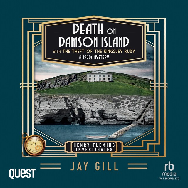 Book cover for Death on Damson Island and The Theft of the Kingsley Ruby