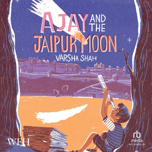 Book cover for Ajay and the Jaipur Moon