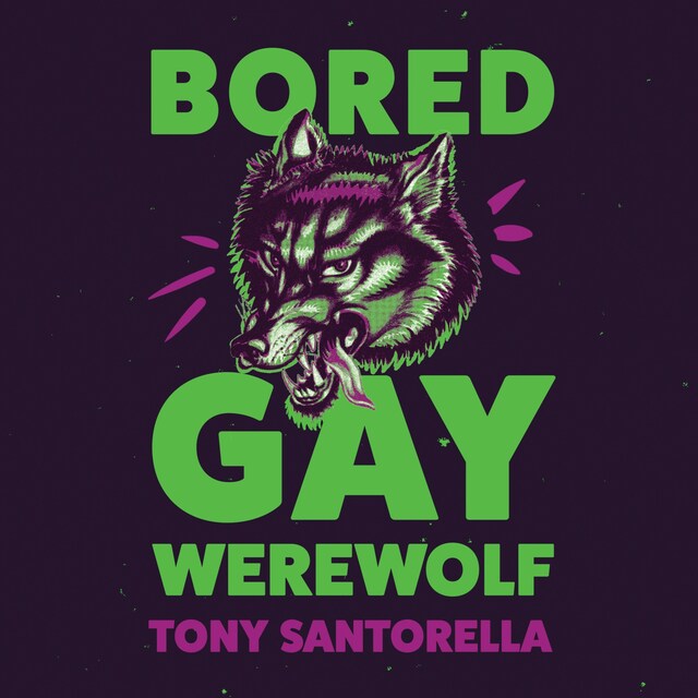 Book cover for Bored Gay Werewolf