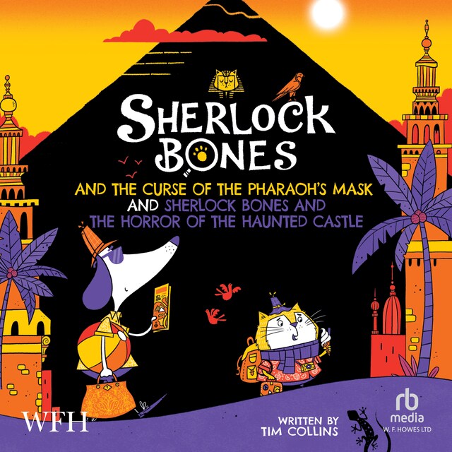 Book cover for Sherlock Bones & The Curse Of The Pharaoh's Mask and